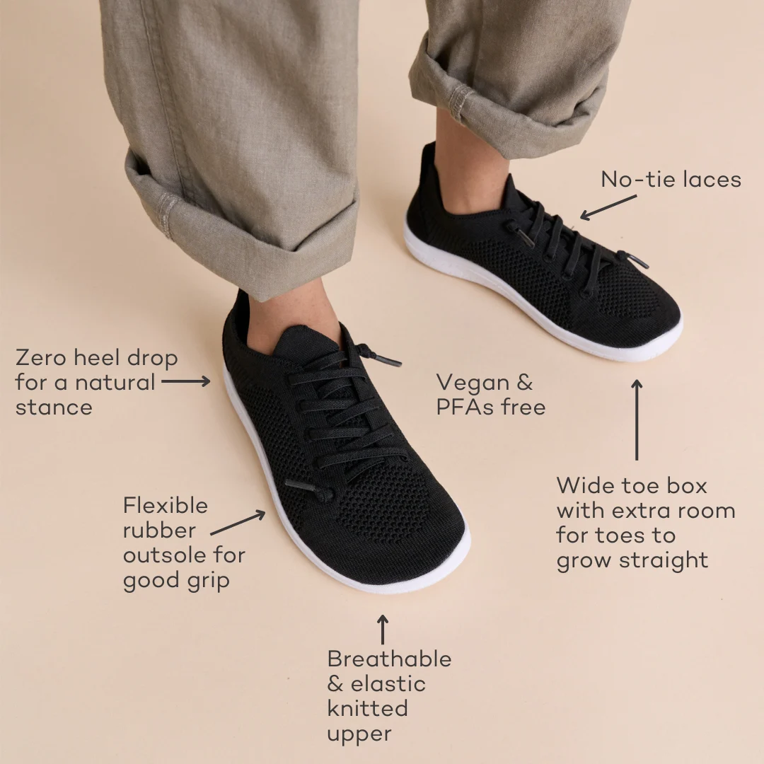 NA Barefoot Shoes Landing Page - Infographic