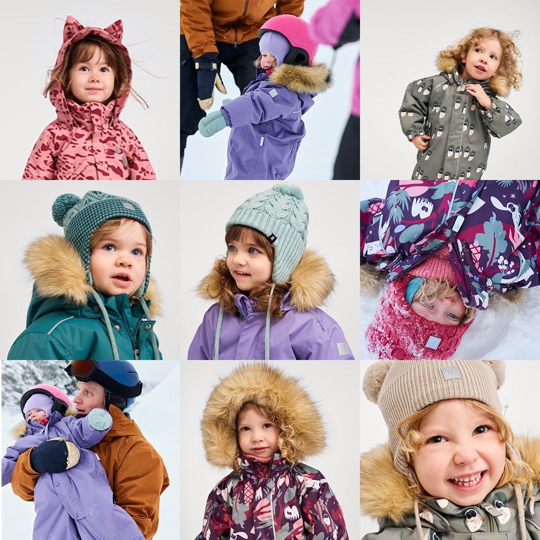 Toddler & Kids' Outerwear and Footwear without added PFAs | Reima