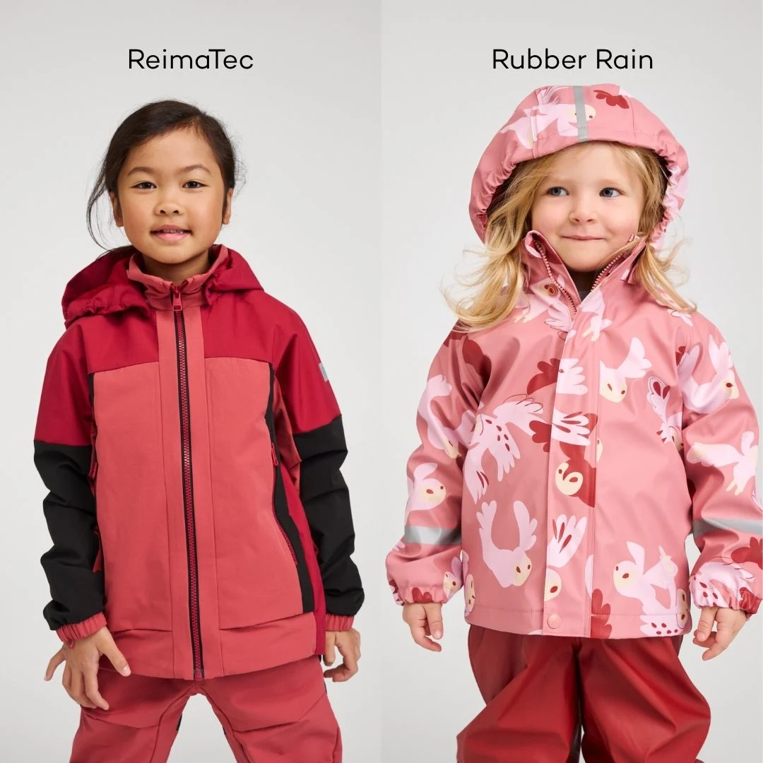 SS26 Rain Jackets: ReimaTec vs Rubber Rain