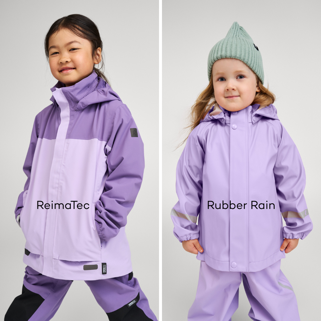 SS26 Rain Jackets: ReimaTec vs Rubber Rain