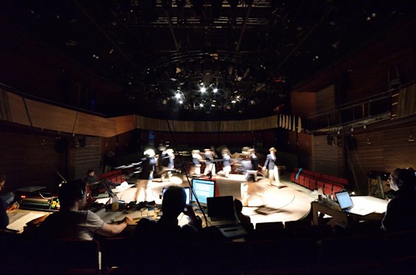 London Hampstead Theatre Rehearsal