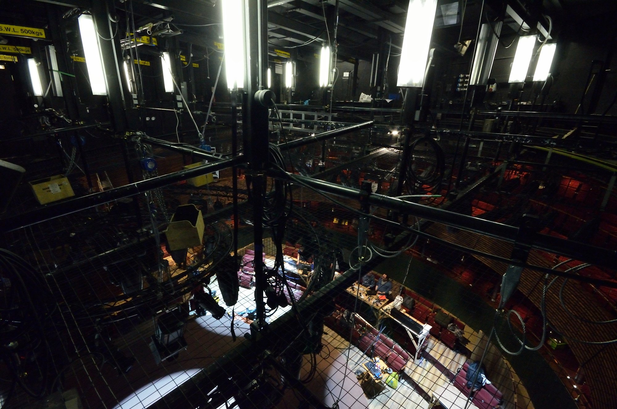 London Hampstead Theatre from grid