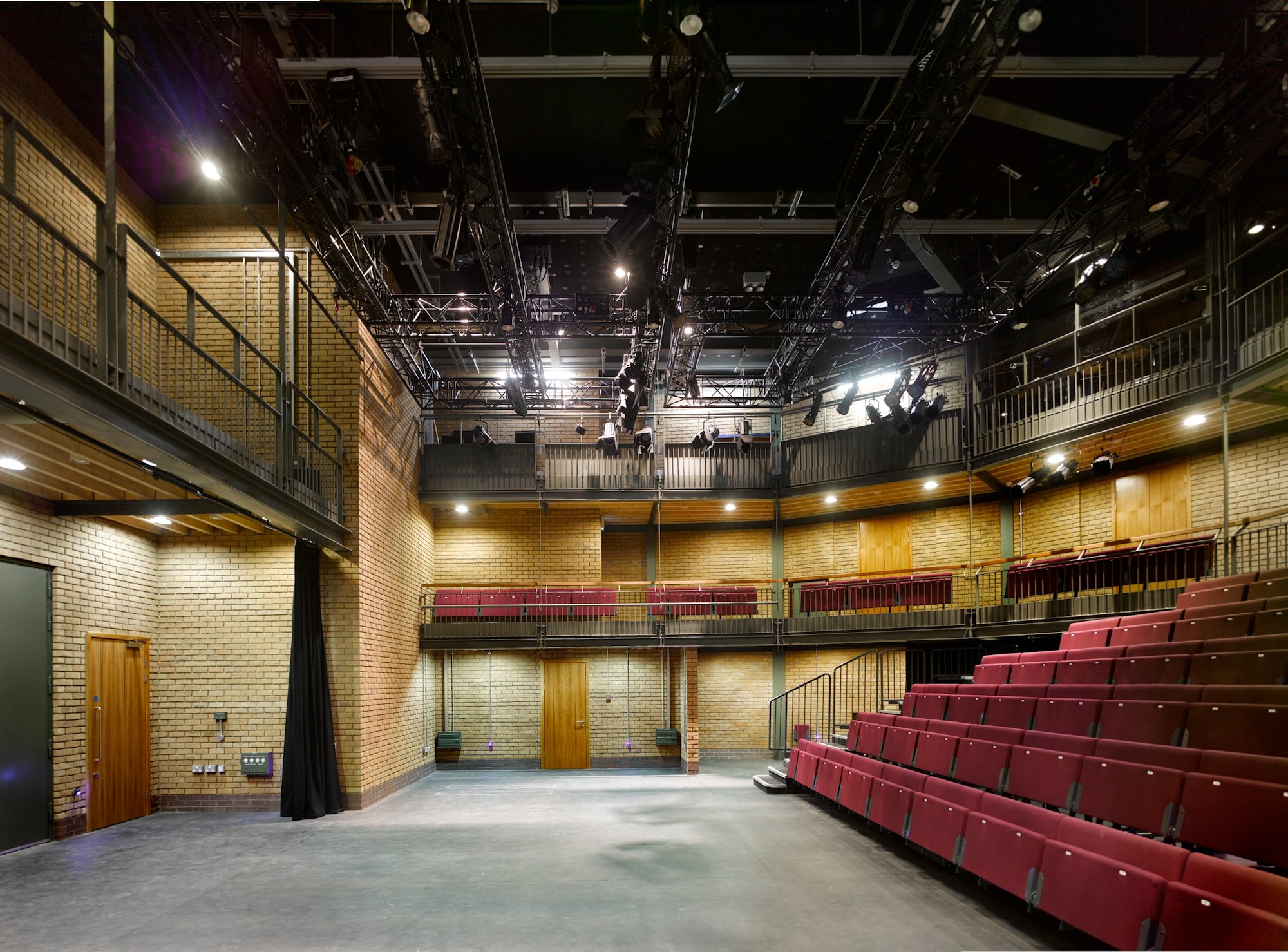 Caryl Churchill Theatre, Royal Holloway Side View