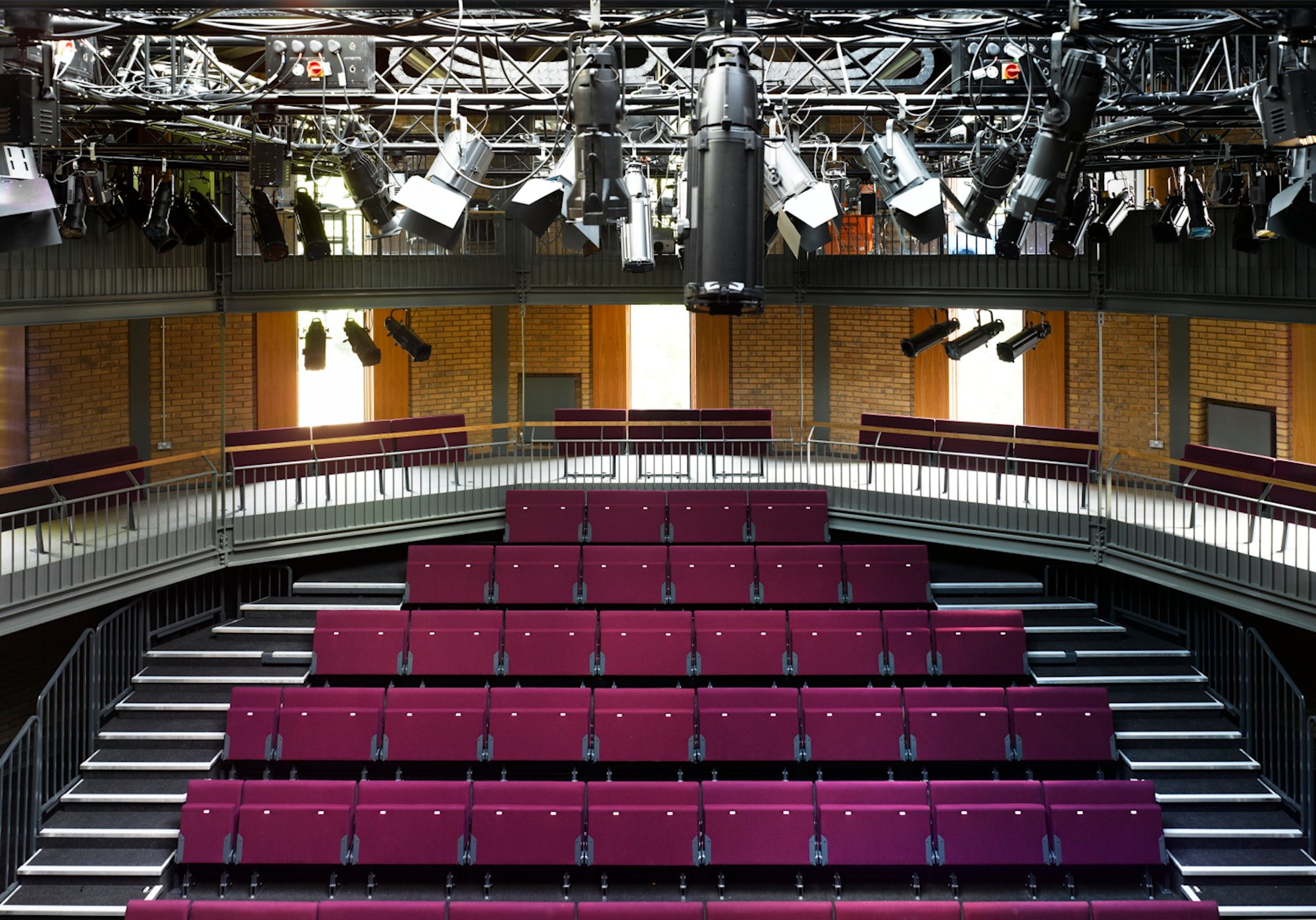 Caryl Churchill Theatre, Royal Holloway View From Stage