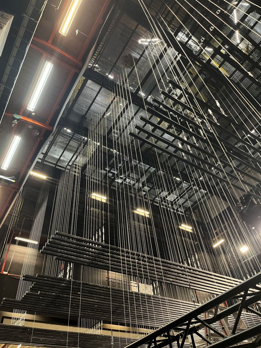 DCRT Fly bars - From below