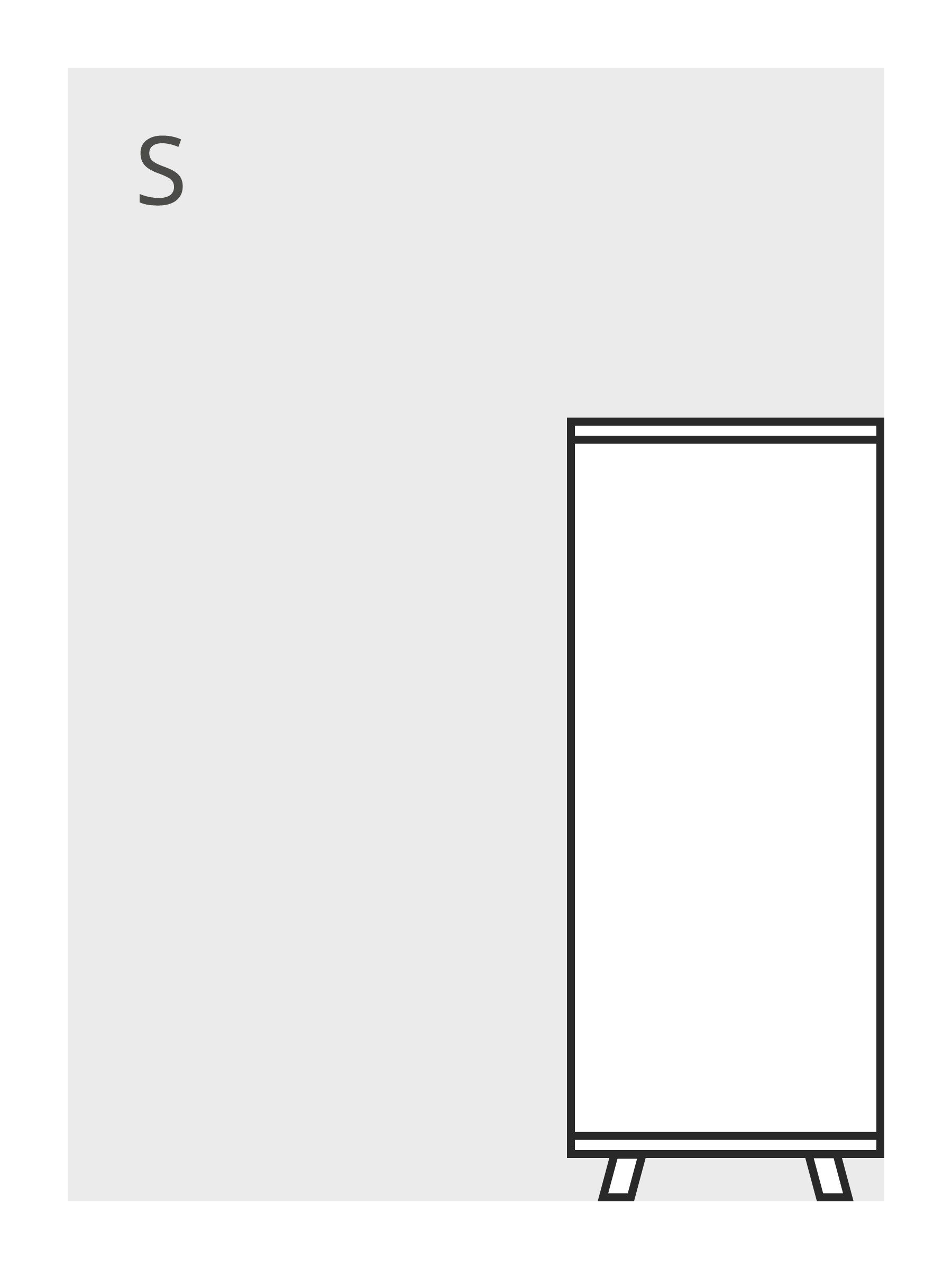 Roll-up banner small  (85 x 200 cm)