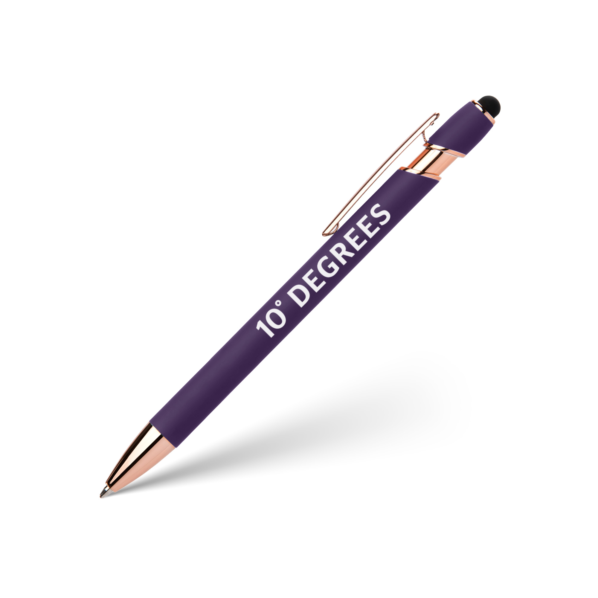 Hoover zachte rose gouden pen met stylus