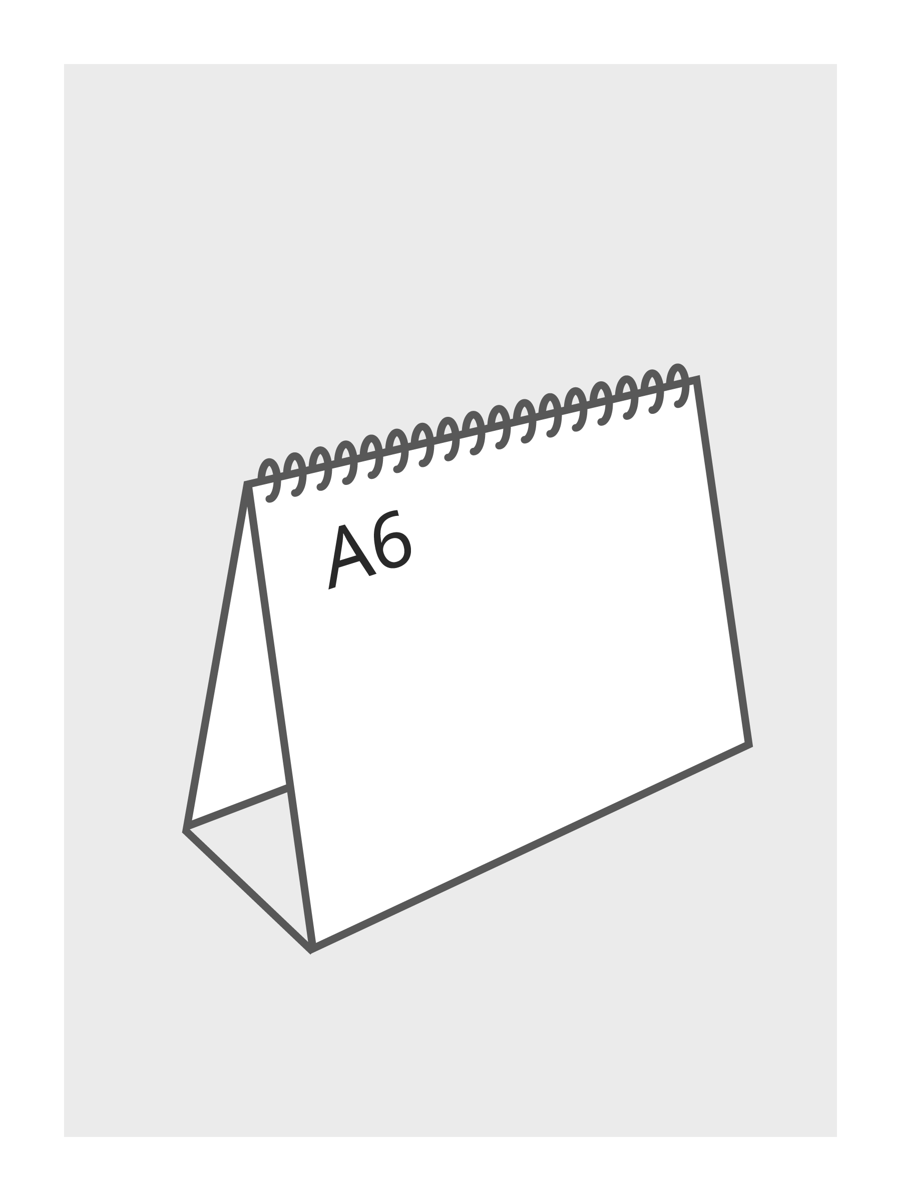 A6 liggend (148 x 105 mm)