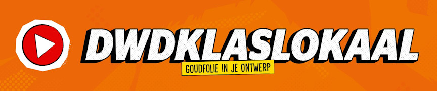 secondary dwdklaslokaal-goudfolie