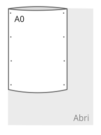 A0 (84 x 118.9 cm)
