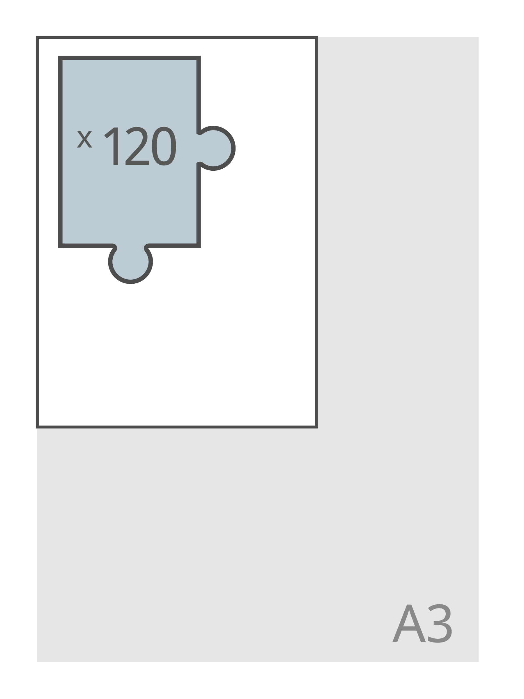 19.5 x 28 cm Karton (120 stukjes)