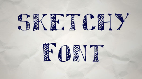 handgeschreven-font-sketchy