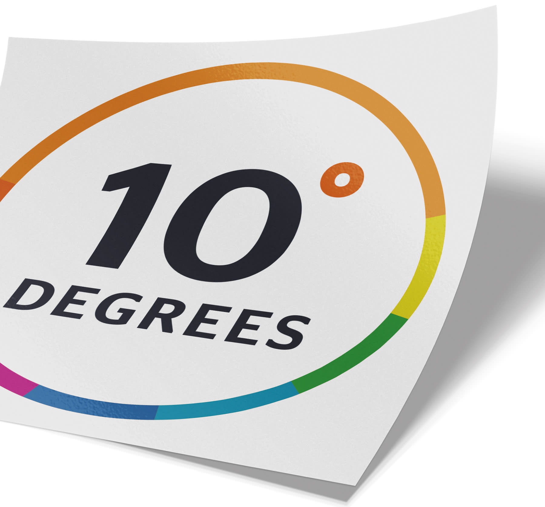 Wit glanzend solvent (afneembaar)