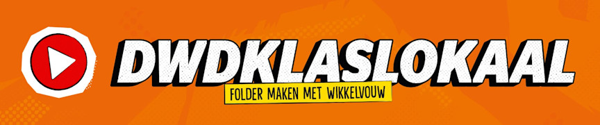 VIDEO: folder laten maken met wikkelvouw