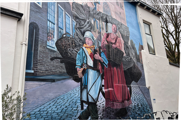 Deventer-koekstad-muurschilderingvandestrakkehand