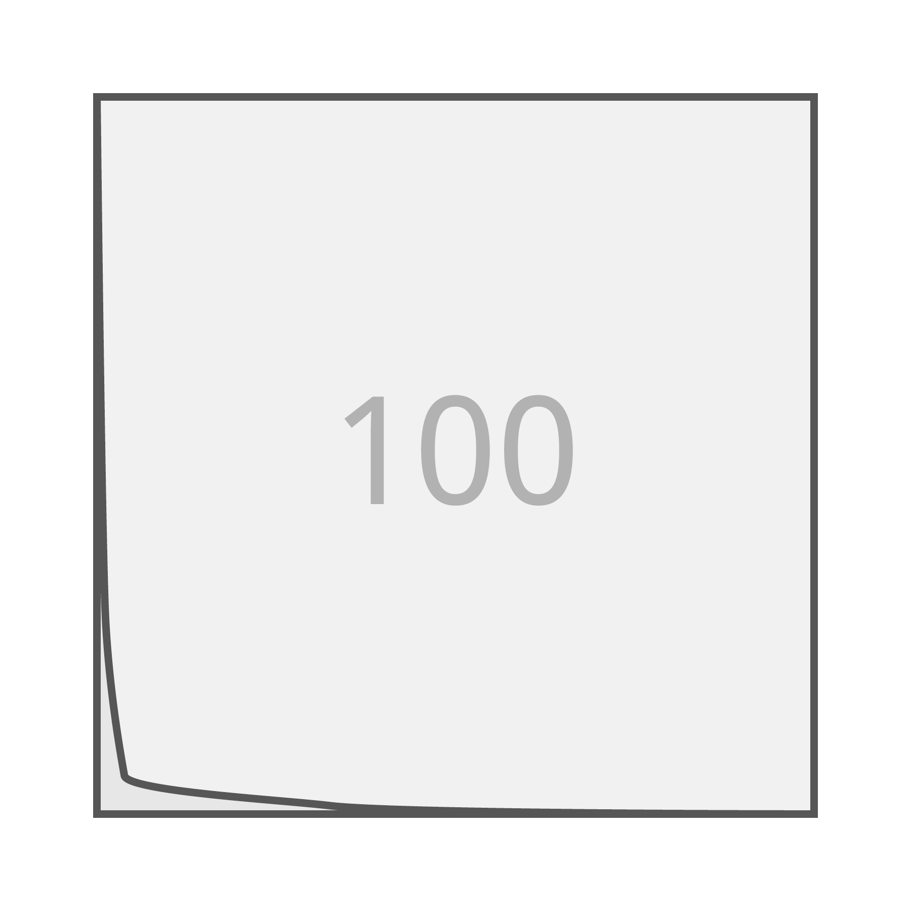 100 vellen
