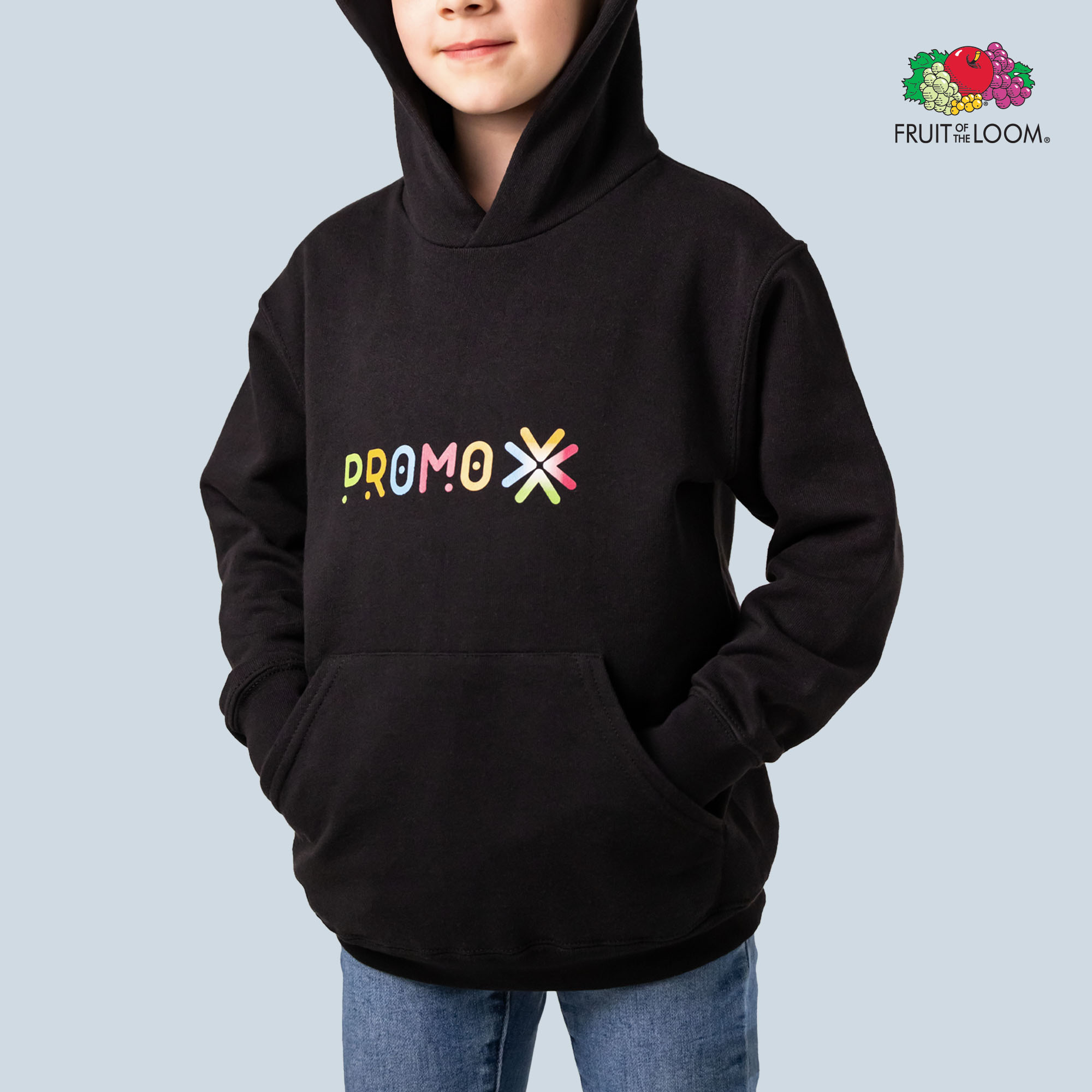 Basic-kids-hoodie-Voorkant