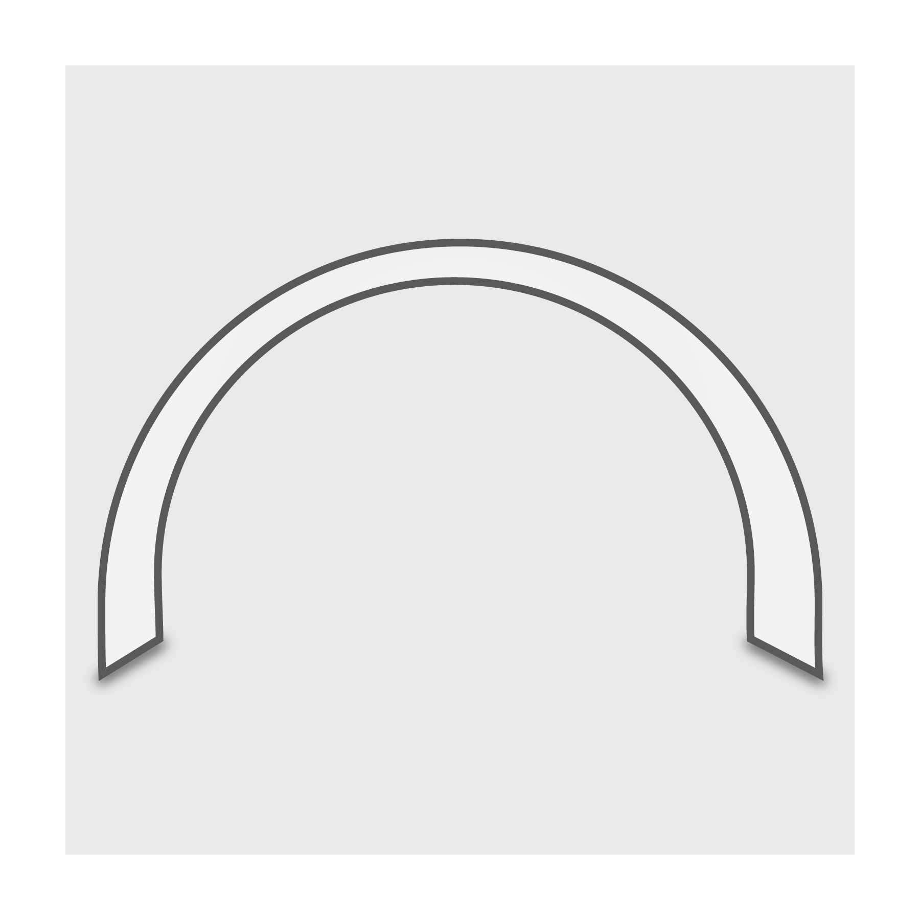 Presentatieboog Rond XL (600 x 100 x 398 cm)