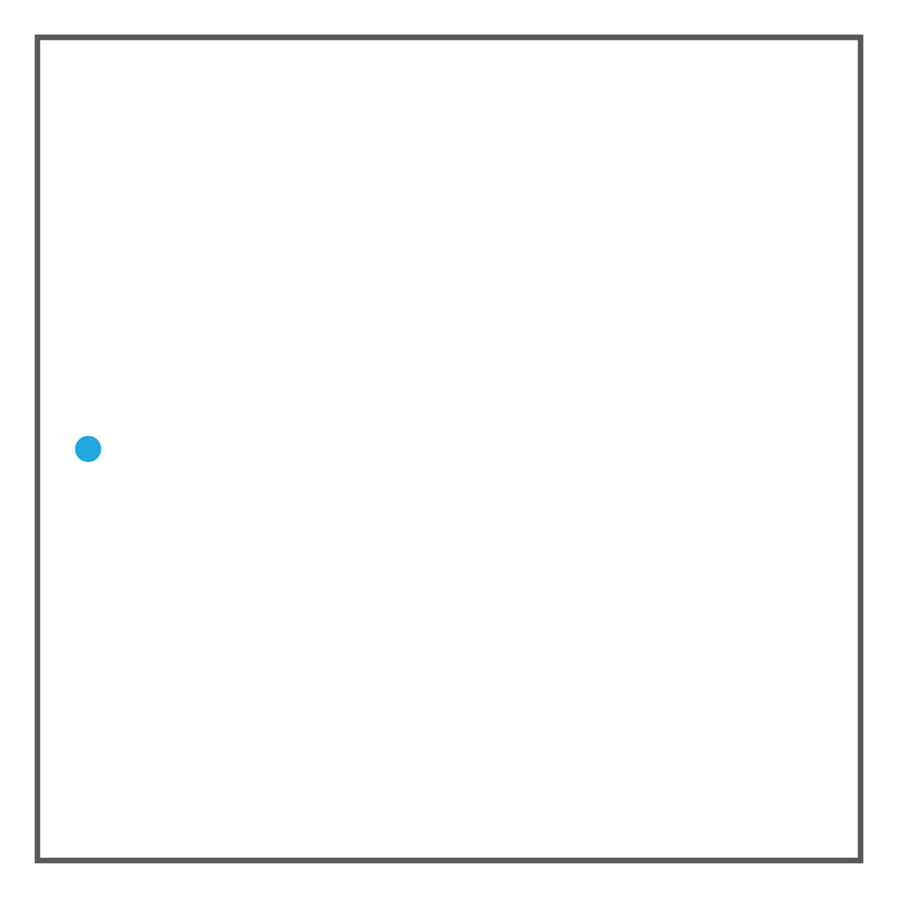 1 boorgat links midden (6mm)