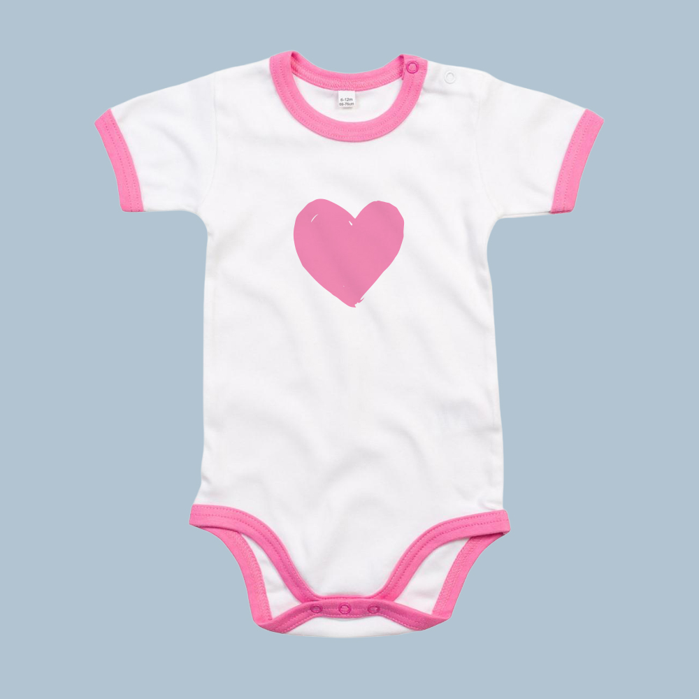 Baby Ringer Bodysuit-HART