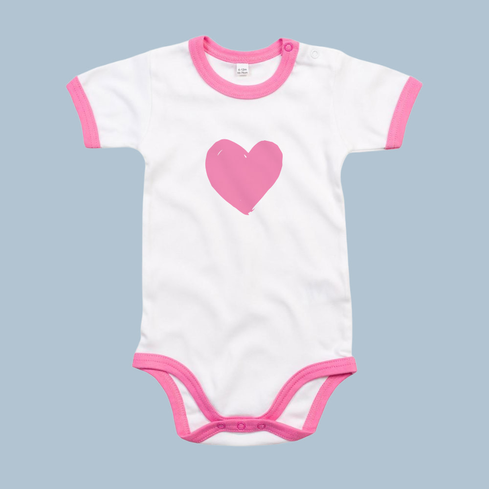 Baby Ringer Bodysuit-HART