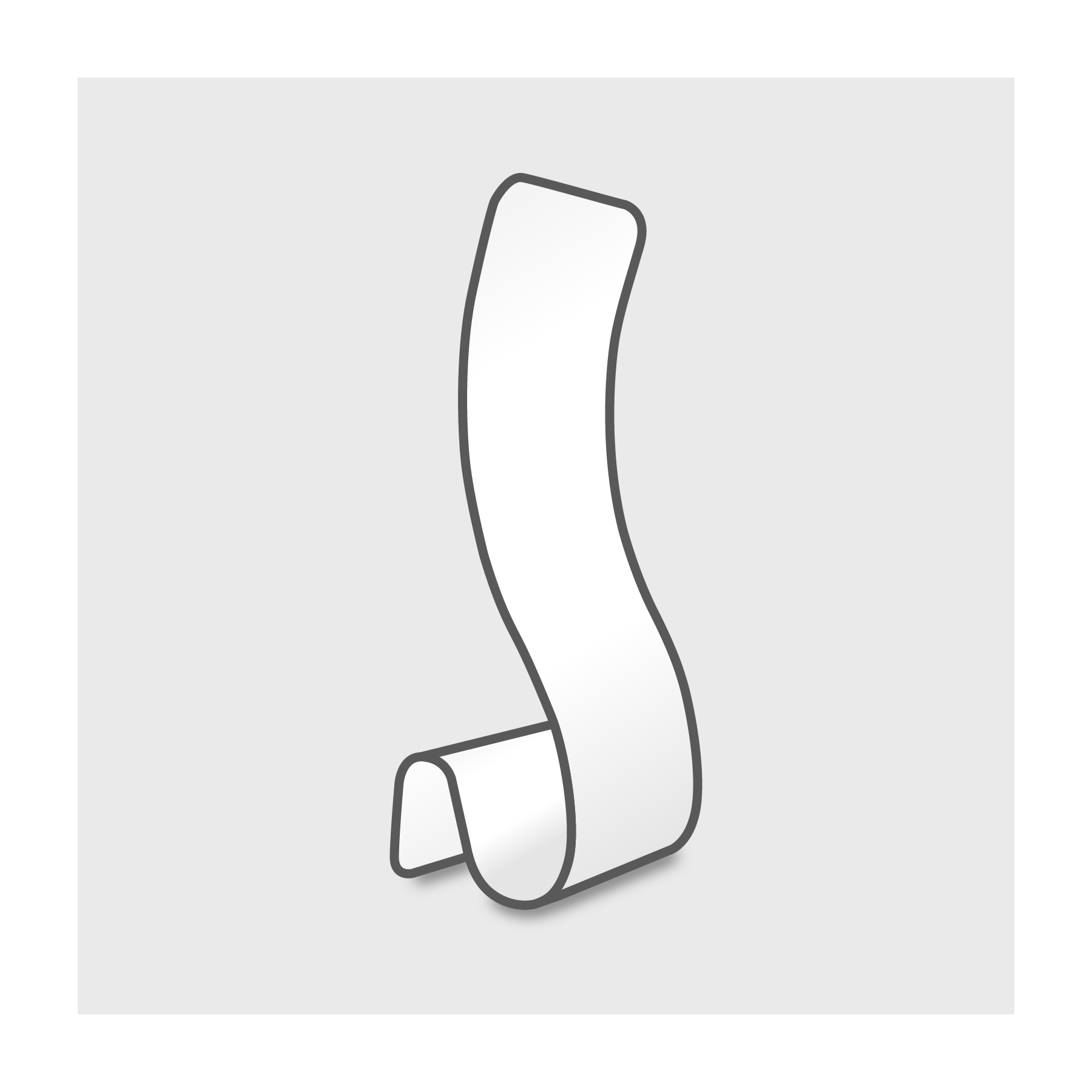 Presentatiezuil Kronkel A (91.5 x 70.6 x 228 cm)