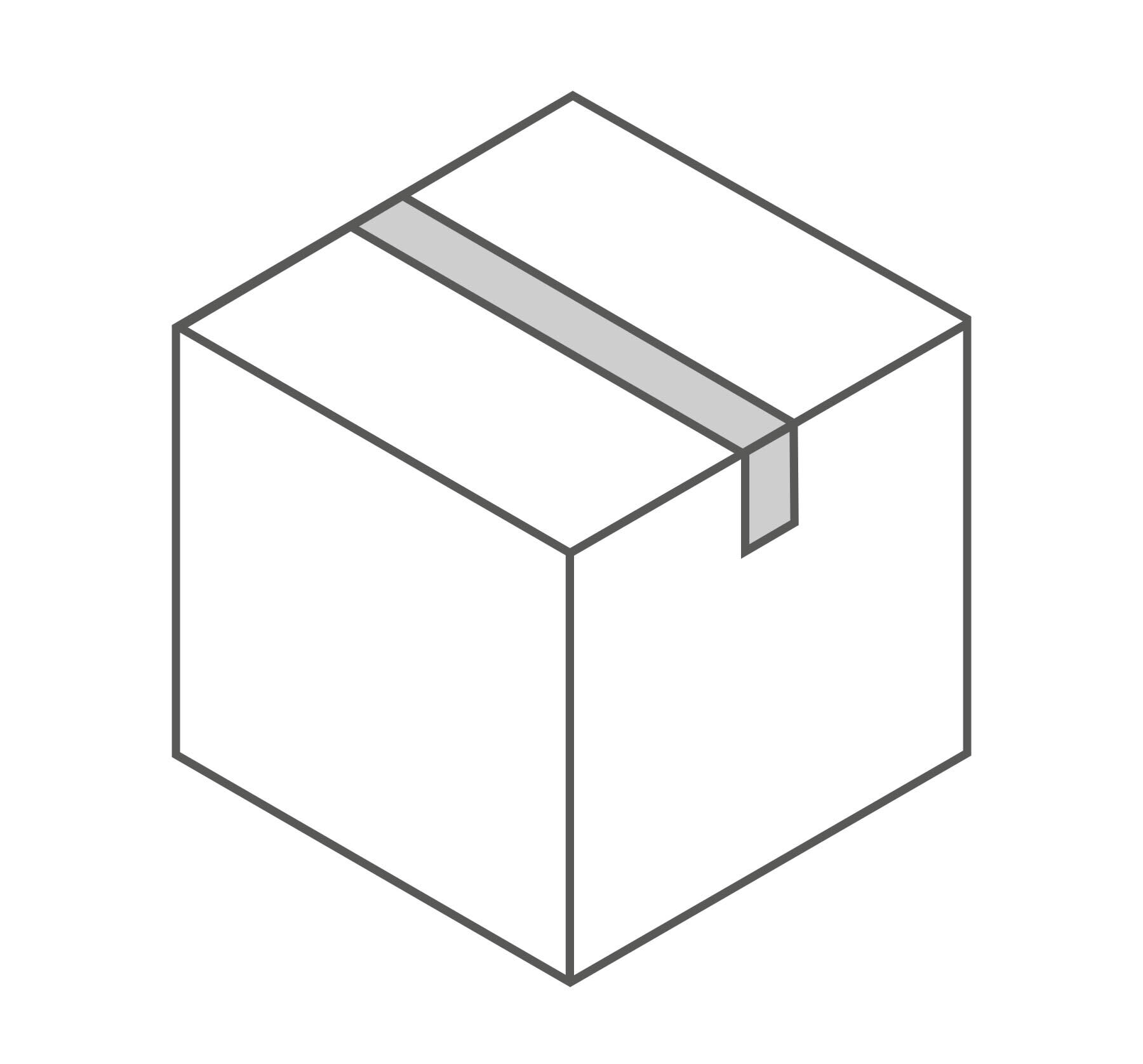 Alle kaarten ongeadresseerd op één adres