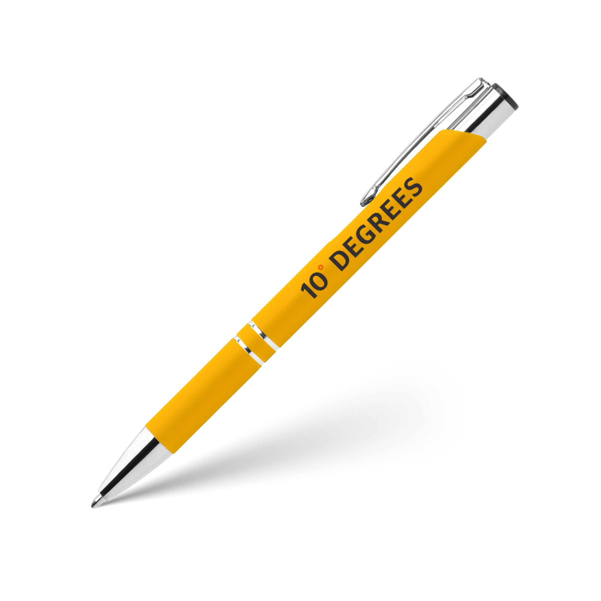 Einstein zachte pen met chromen houder
