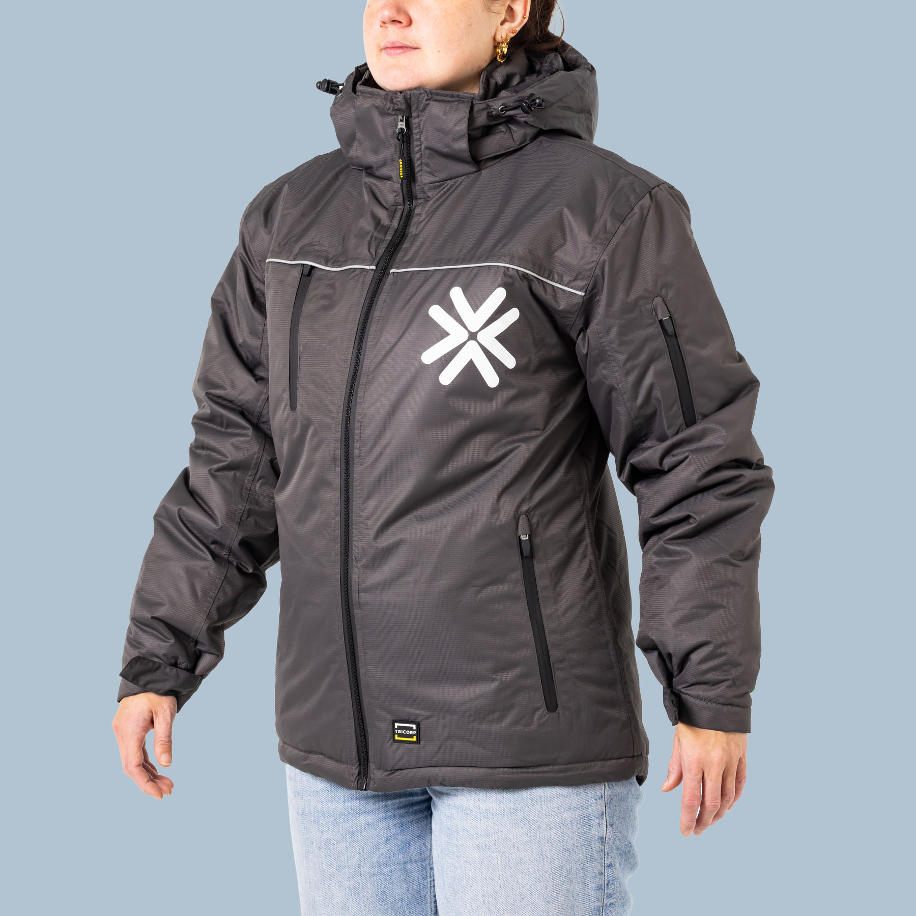 Gallery-werkjas Midi parka-Side