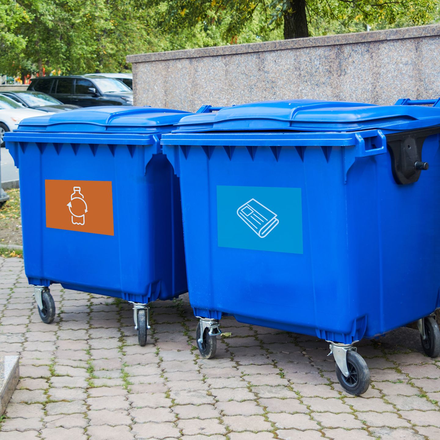 Containerstickers & Klikostickers maken | Drukwerkdeal.nl