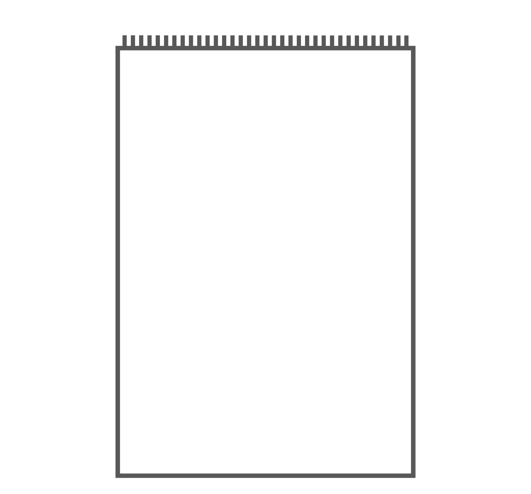 12 vellen  (Wire-O binding)