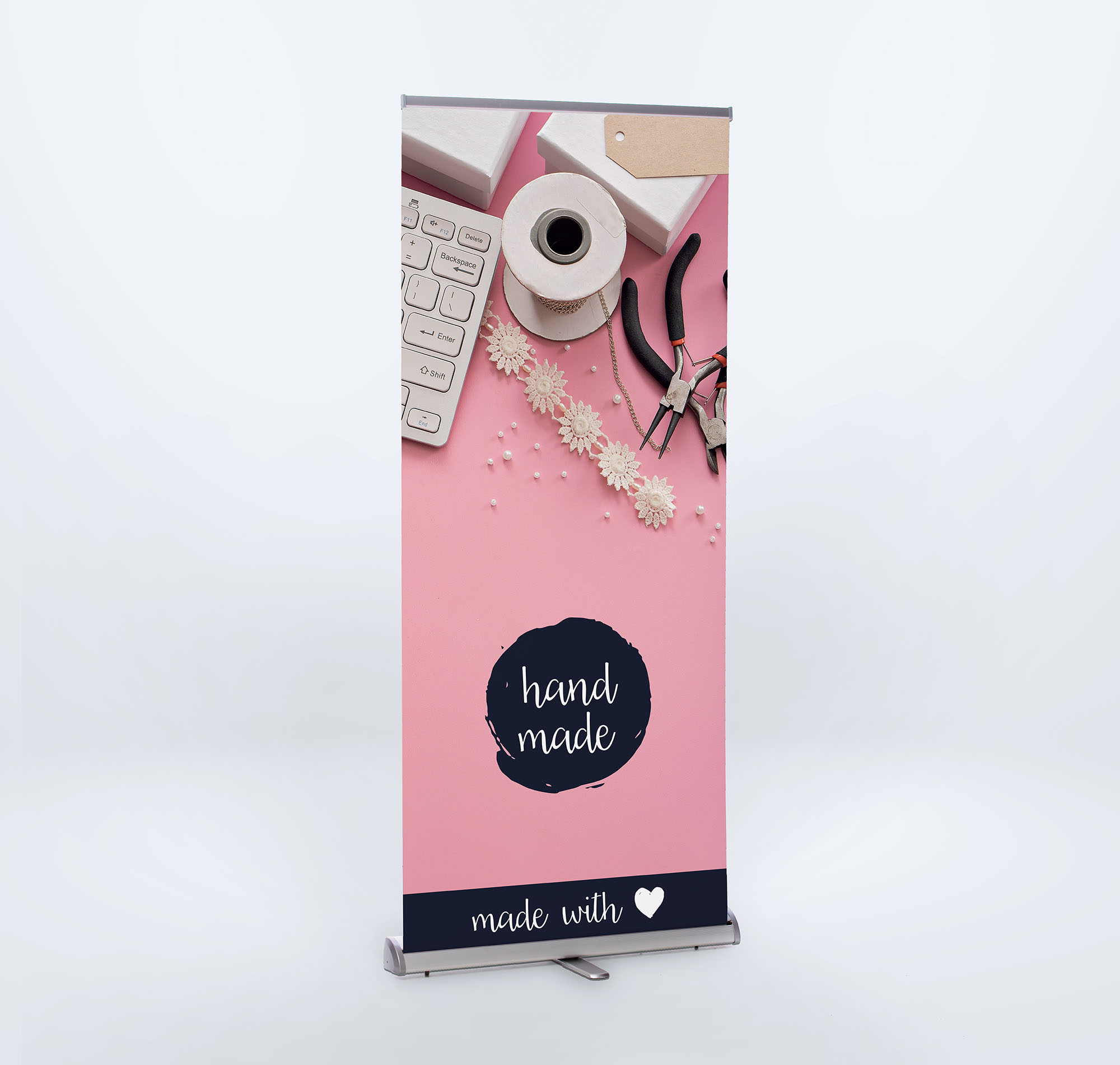 Roll-up banner maken selected