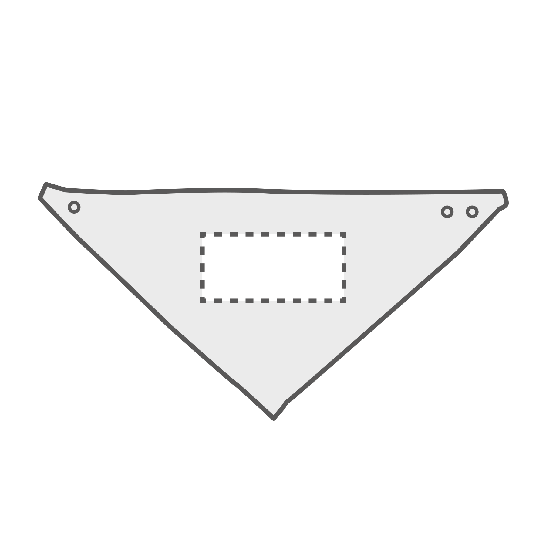 Voorzijde (12 x 6 cm)