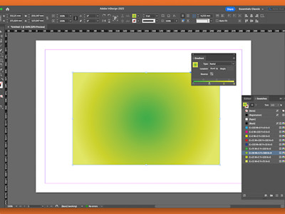 InDesign: gradient in 5 stappen | Drukwerkdeal