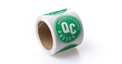 Controlestickers maken & drukken | Drukwerkdeal