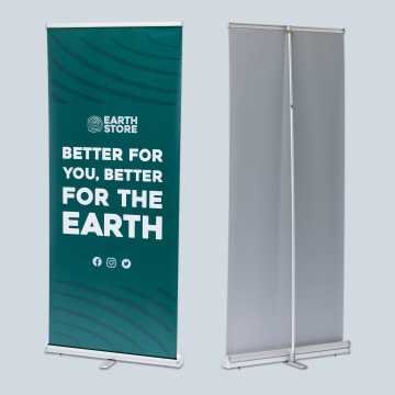 Pvc-vrije roll-up banners