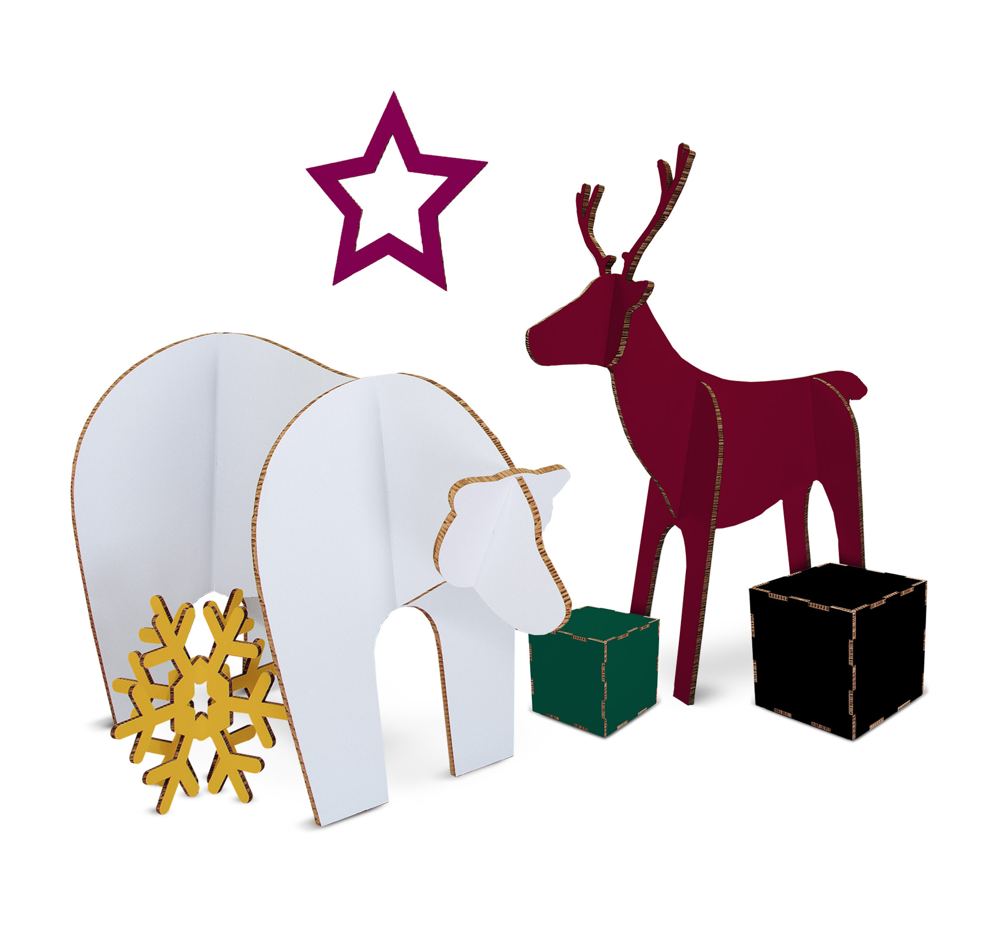 Decoratiemateriaal, monokleur