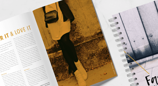 Brochures en magazines Promotiemateriaal