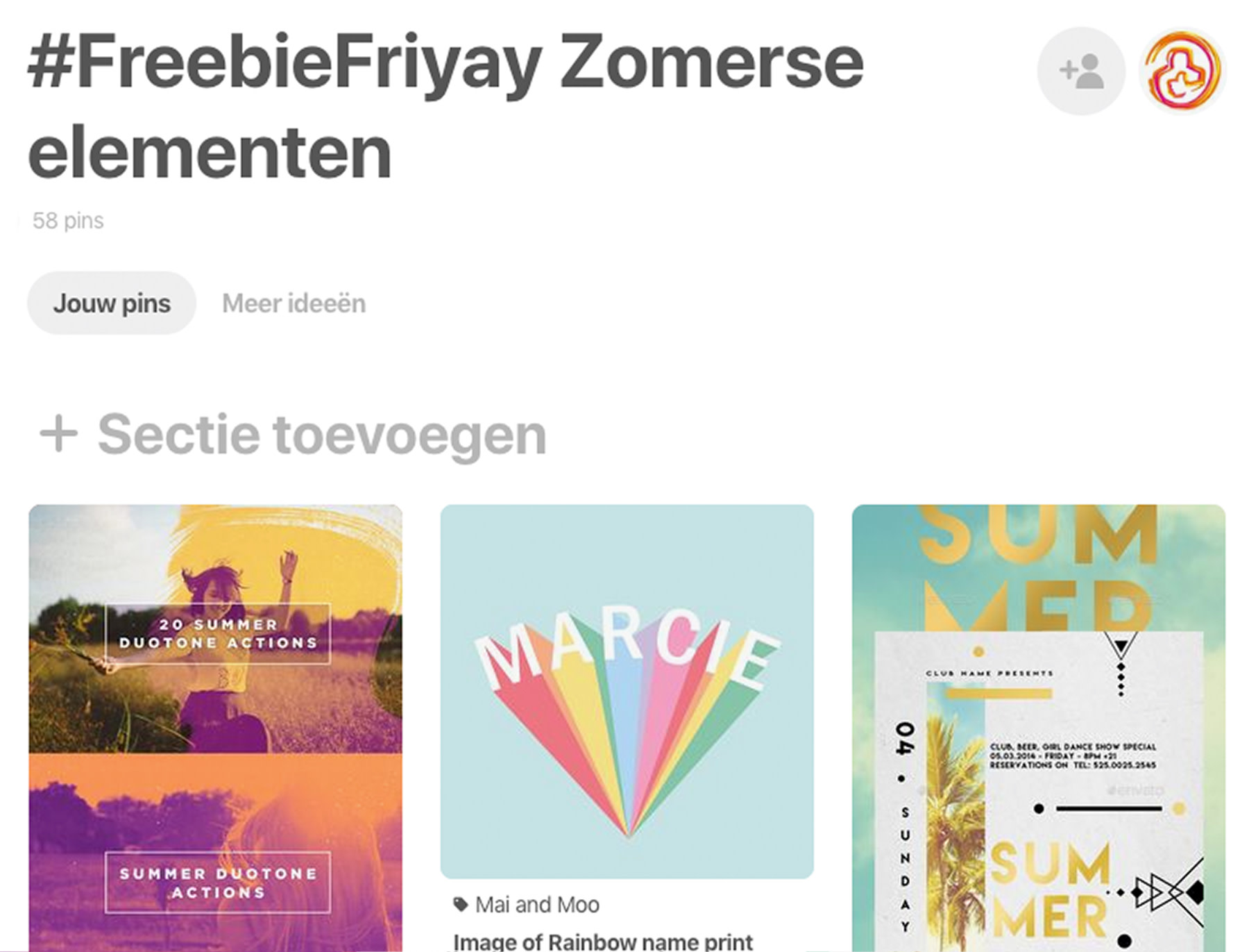 freebiefriyay-week-21 pinterest-zomerse-elementen