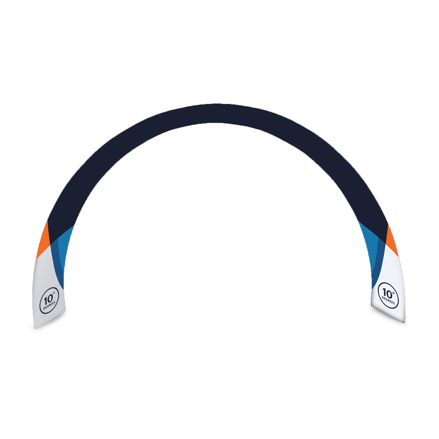 Presentatieboog rits