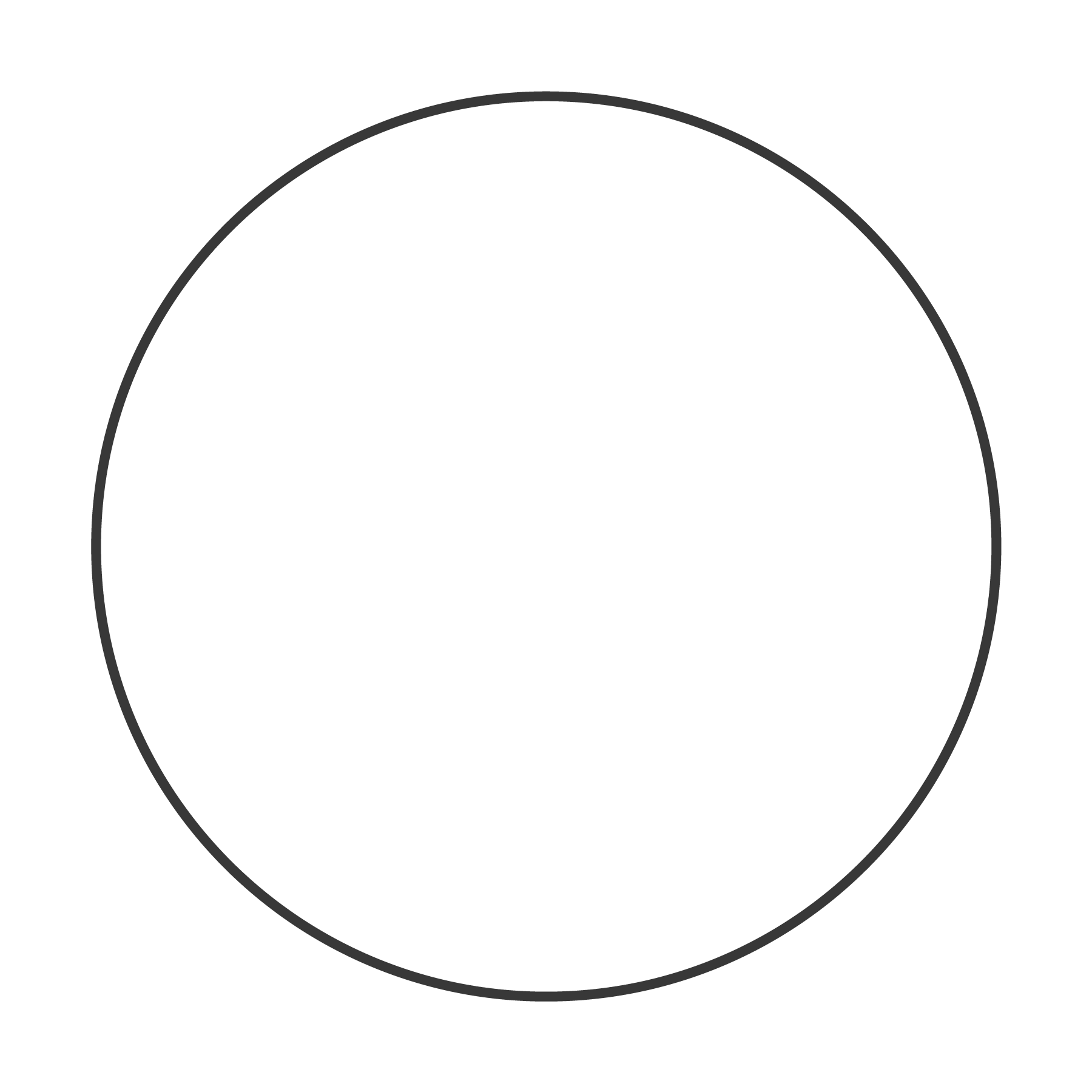 Rond 225 cm
