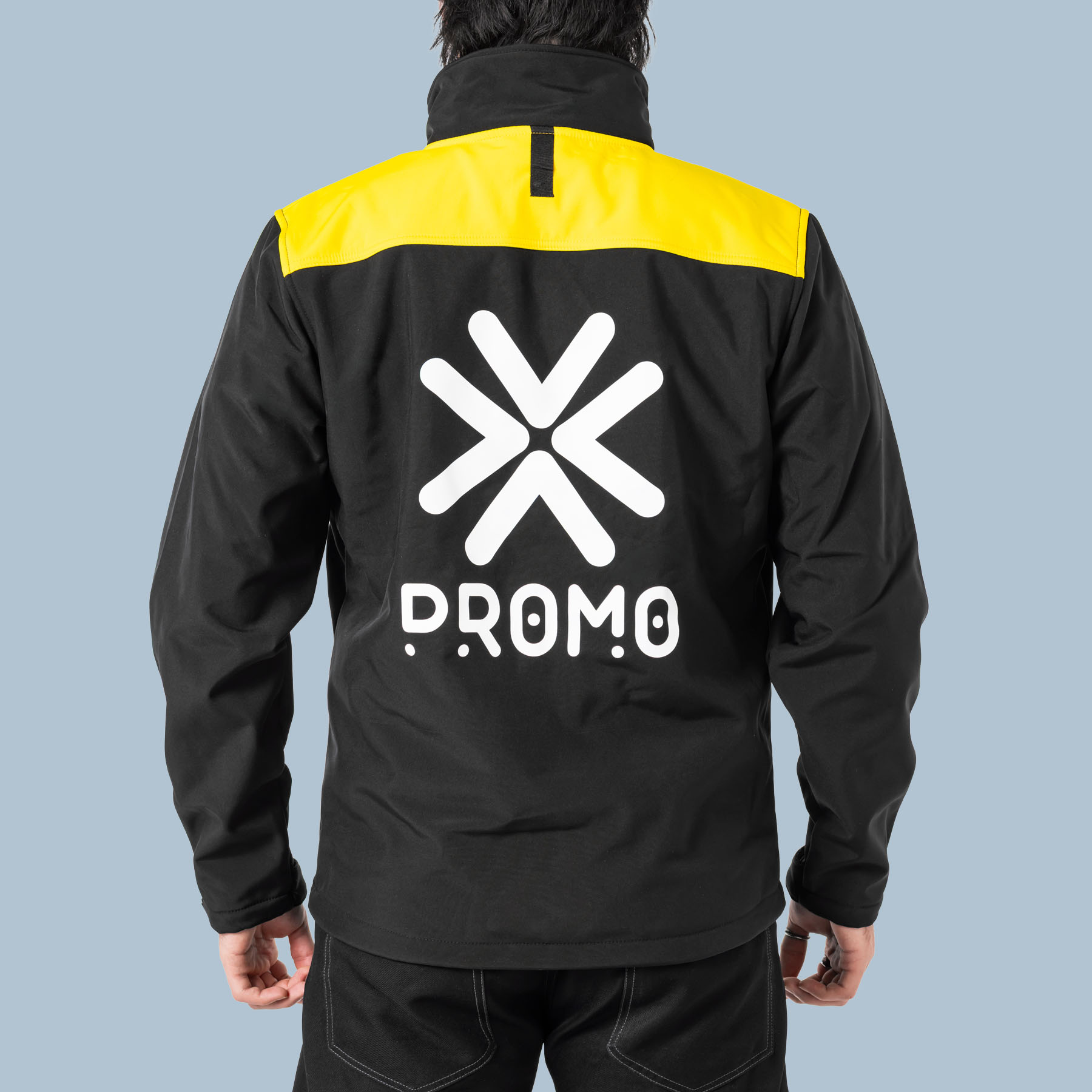 Gallery-werkjas Softshell bicolor Naden-Back