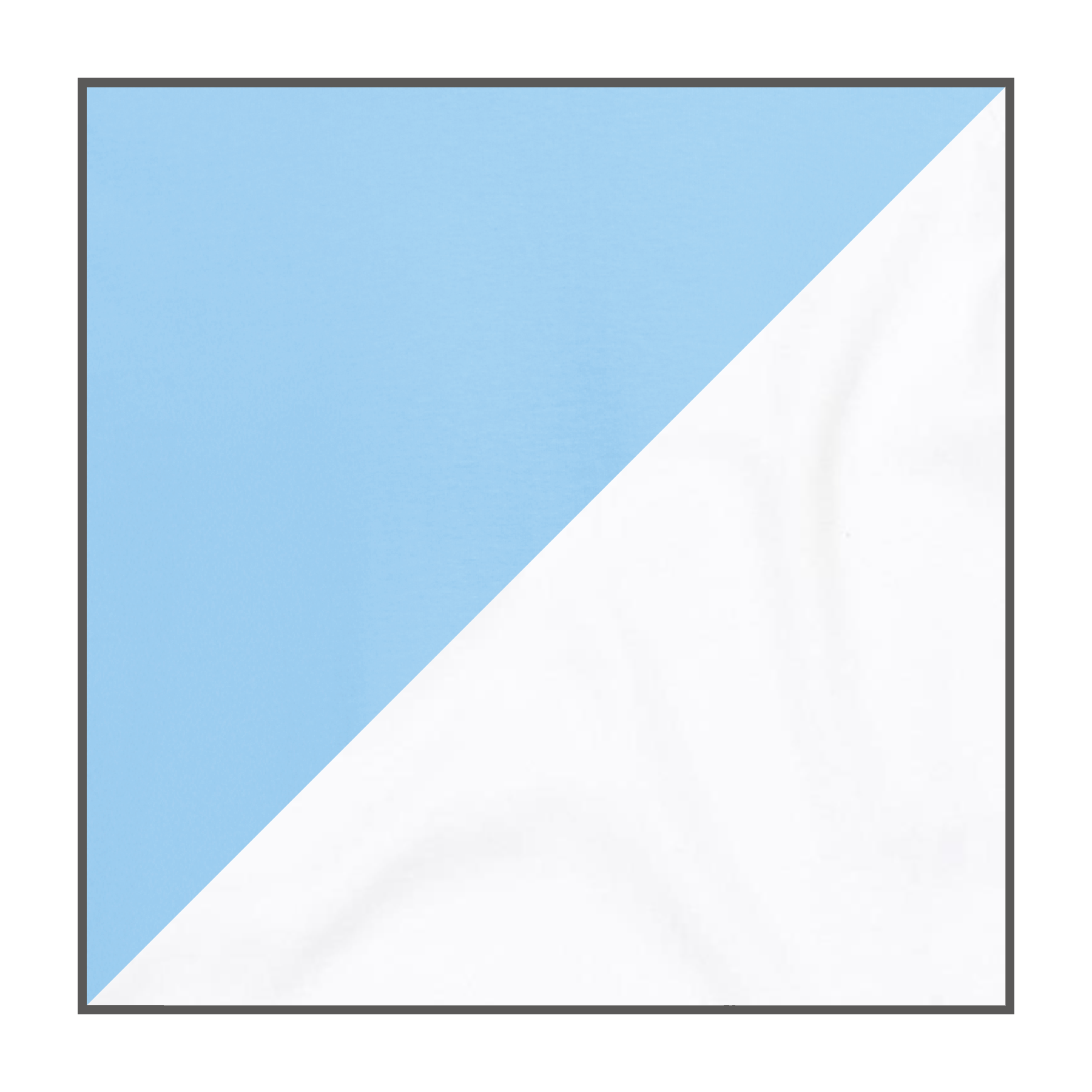 Light Blue - White