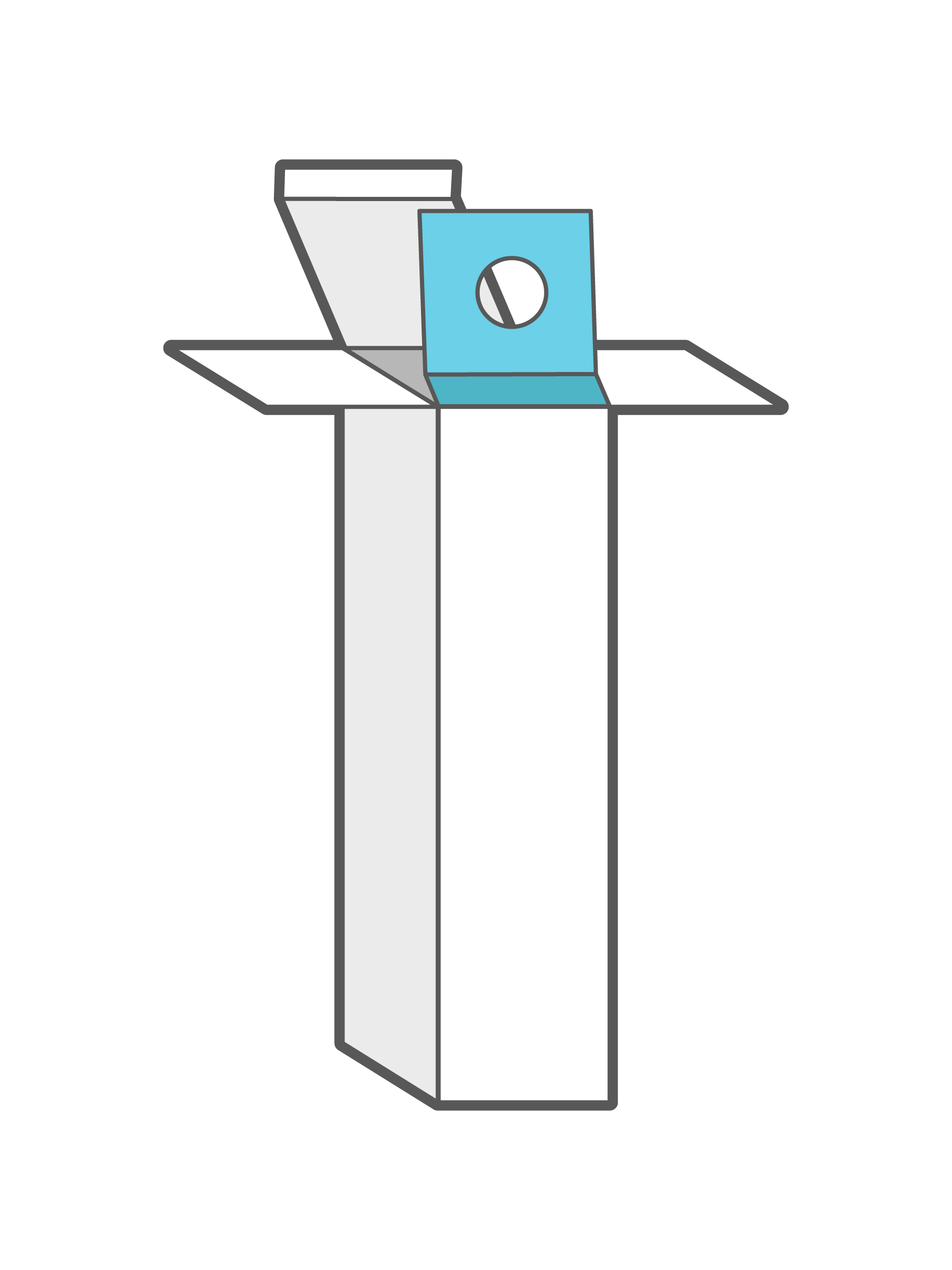 Bordeaux (75 x 75 x 305 mm)
