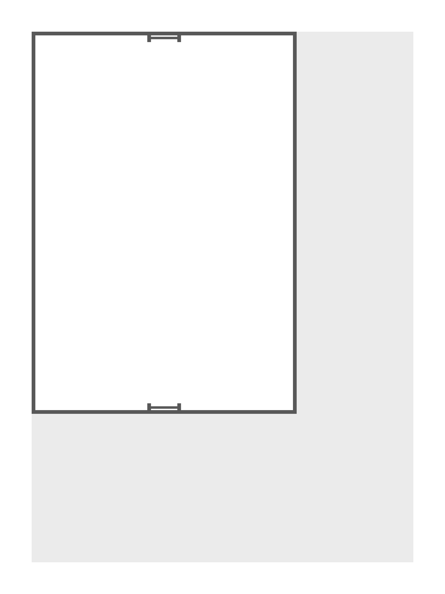 Brievenbusdoos A5+ (215x155x20mm)