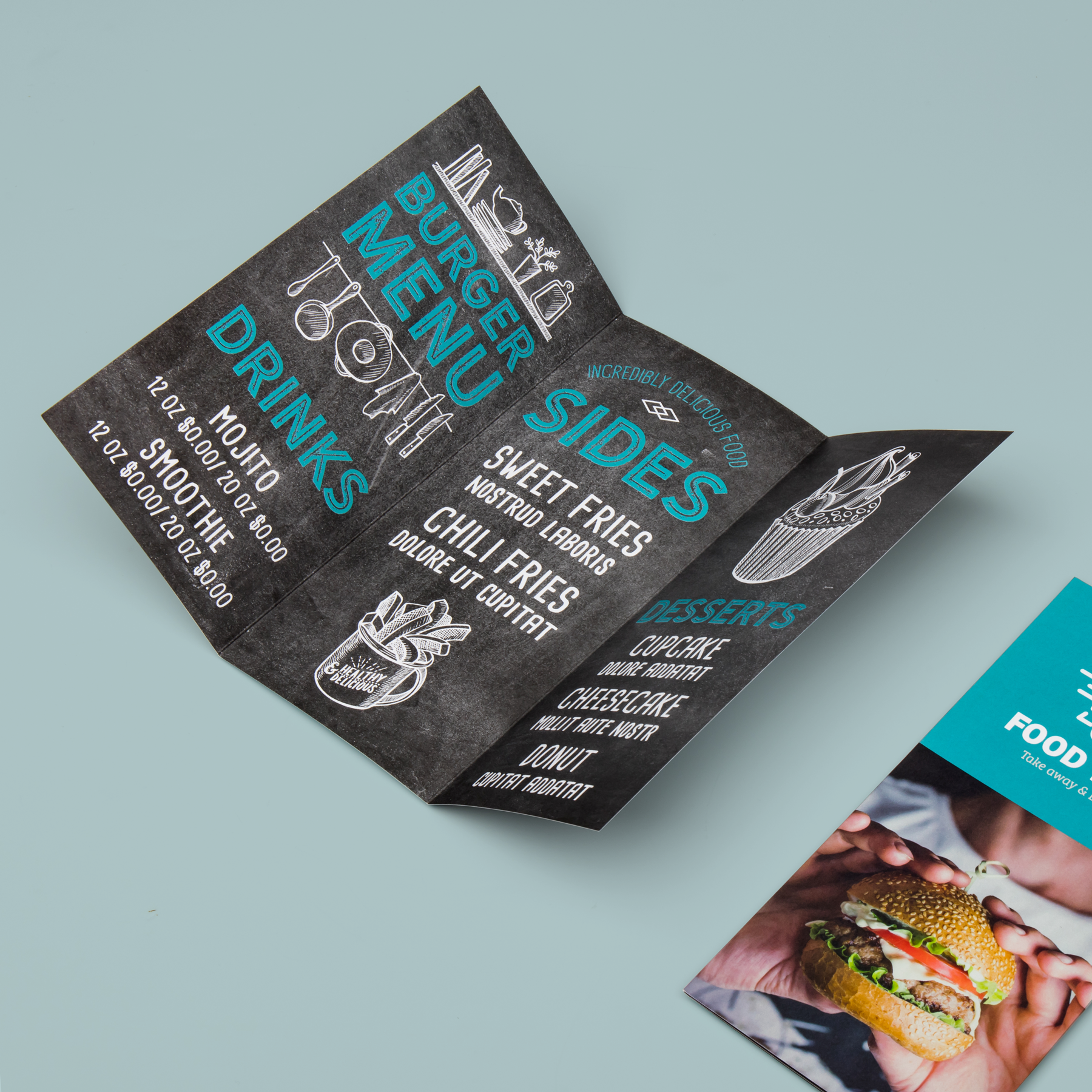 Folders 2-slagen wikkelvouw