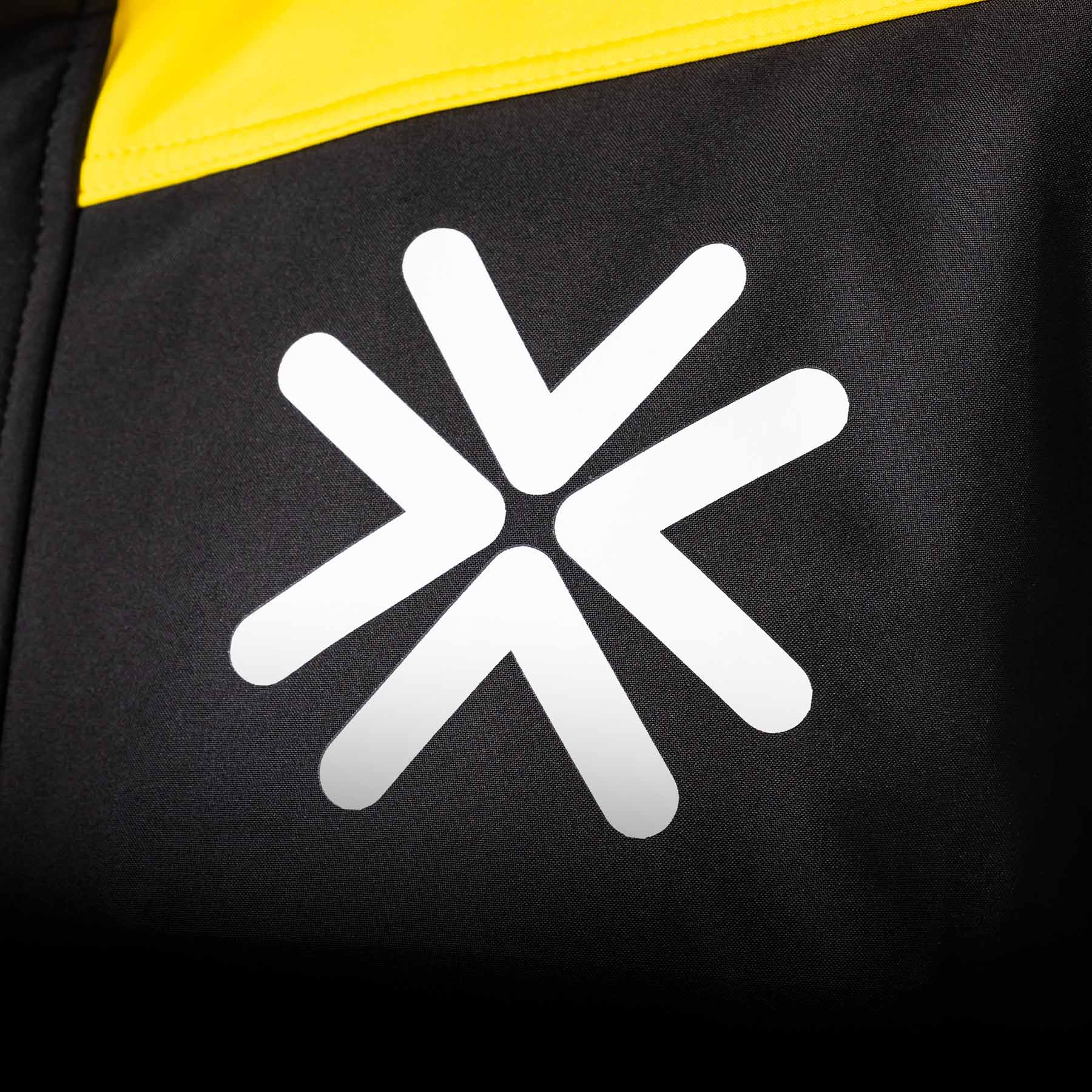 Gallery-werkjas Softshell bicolor Naden-Zeefdruk Transfer