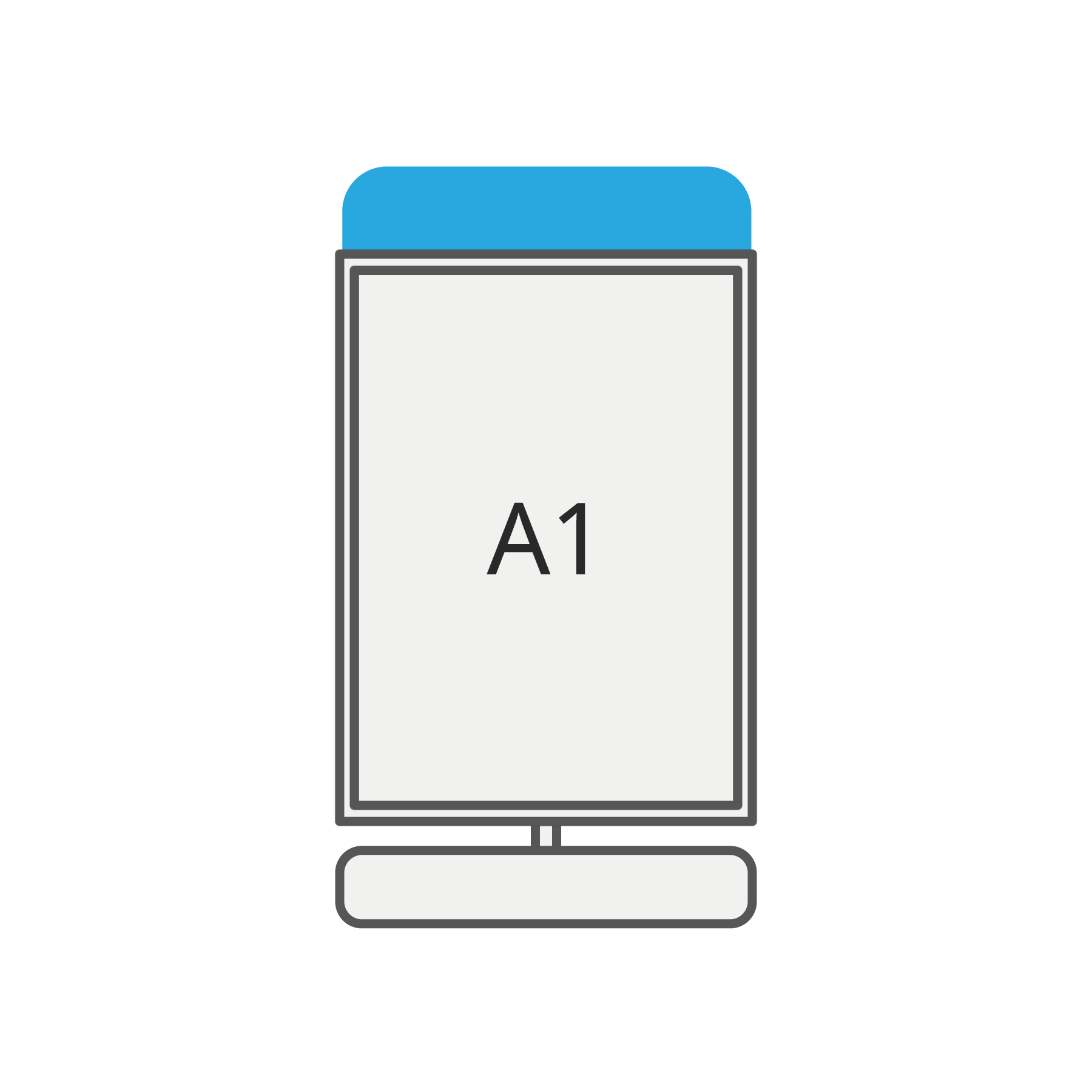 A1 - Balk ronde hoeken