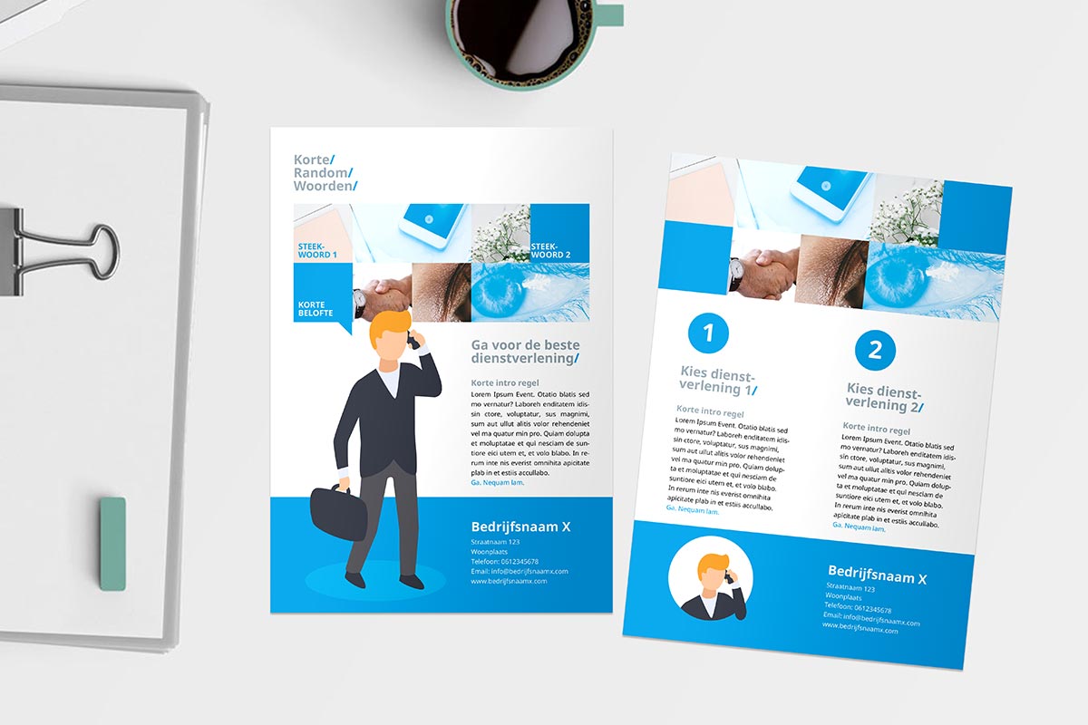 5 Gratis Templates Voor Een Fenomenale Flyer Drukwerkdeal Nl