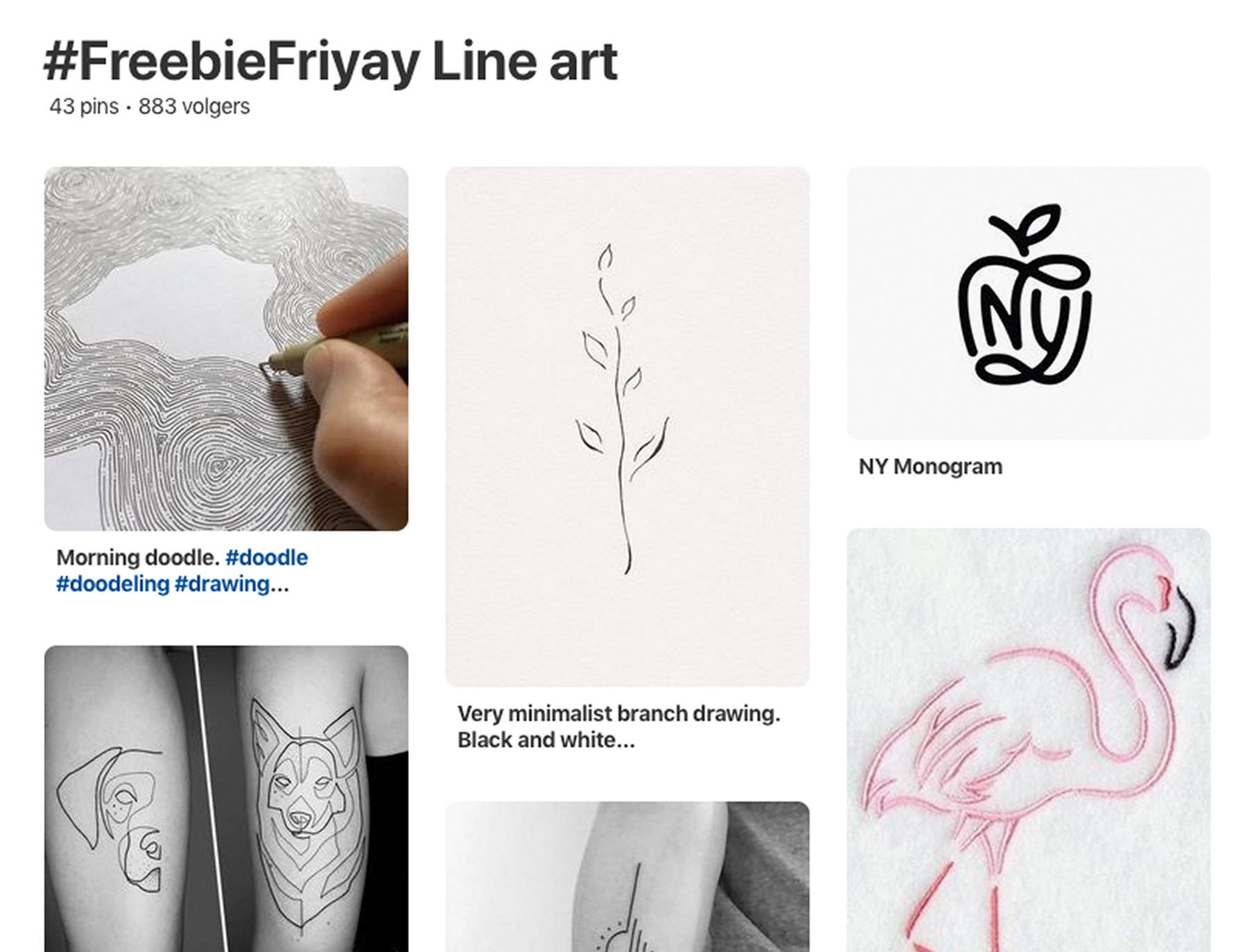 freebiefriyay-week-69 pinterest-line-art